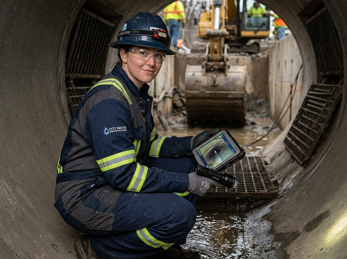 Sewer Line Inspection & Replacement in Bronte